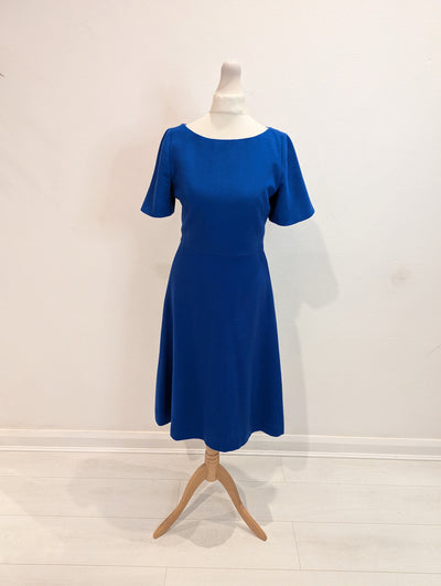 Goat 100% Wool Cobalt Dress 8