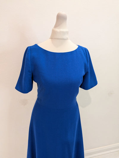 Goat 100% Wool Cobalt Dress 8