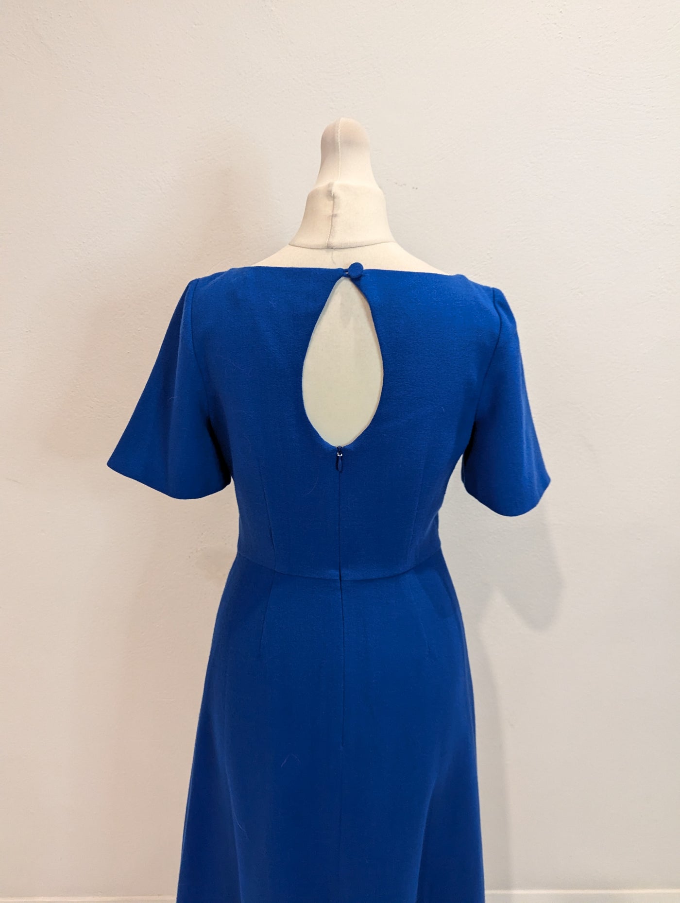 Goat 100% Wool Cobalt Dress 8