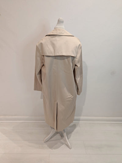 Victoria Beckham Cream Coat Size 10