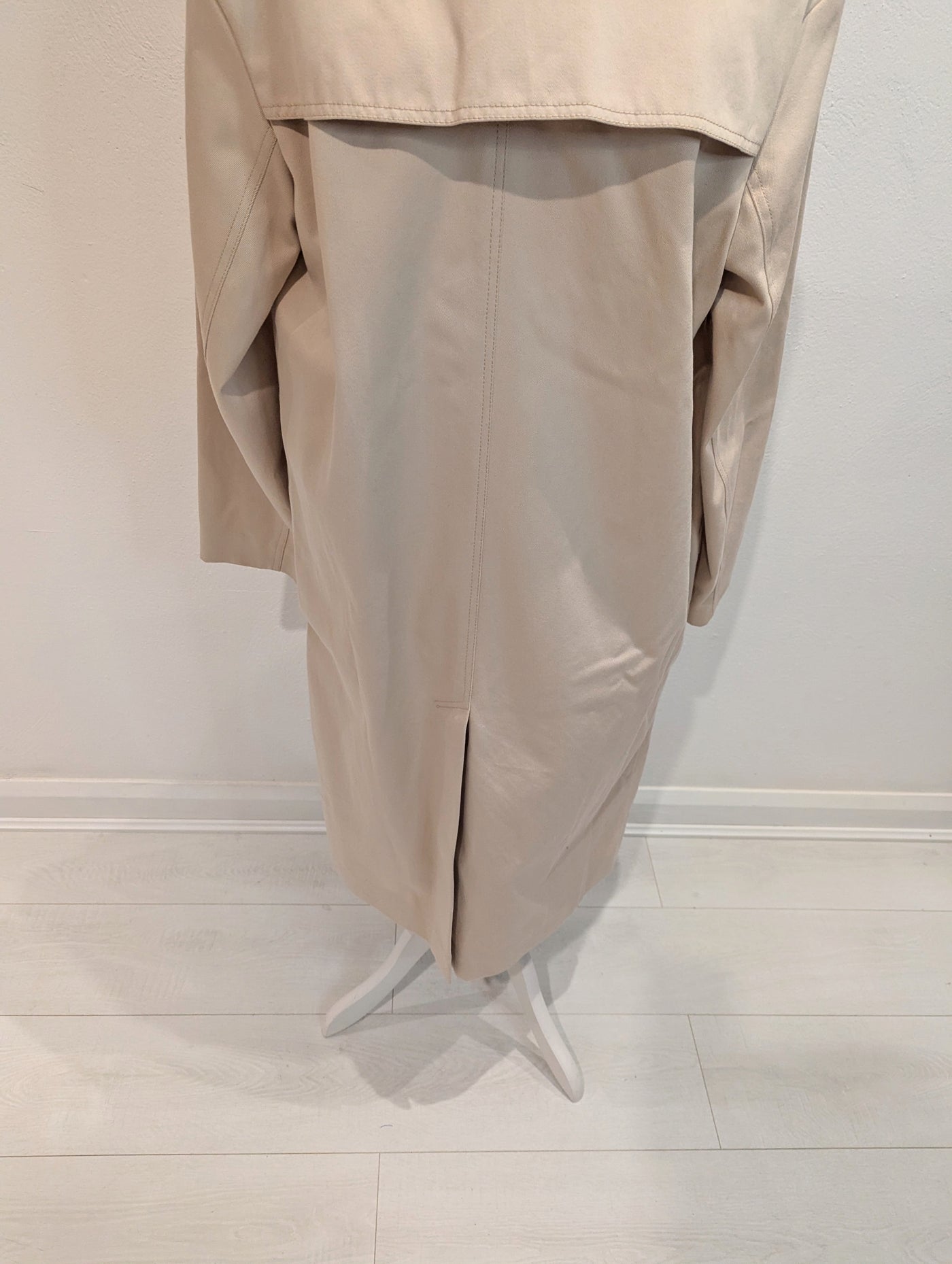 Victoria Beckham Cream Coat Size 10