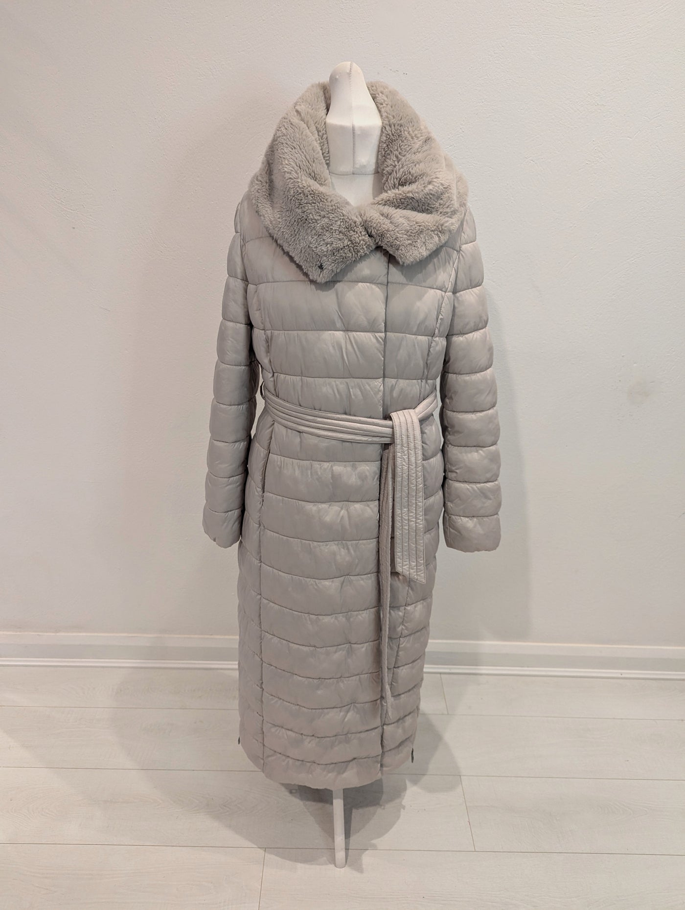 Gerry Weber taupe puffa coat 14