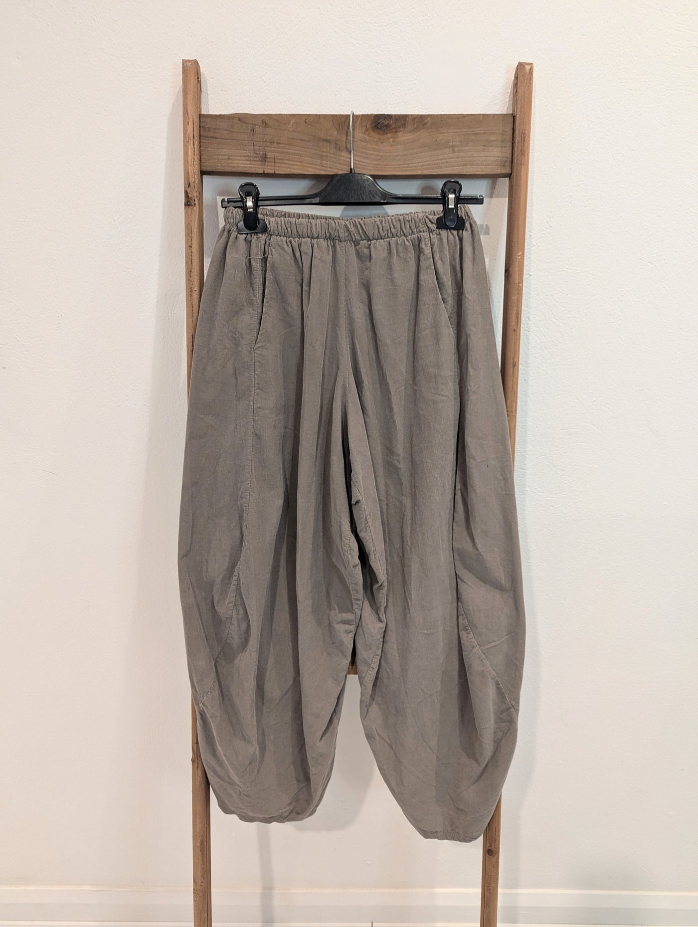 Taupe cord Cocoon Pants