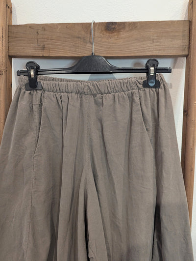 Taupe cord Cocoon Pants