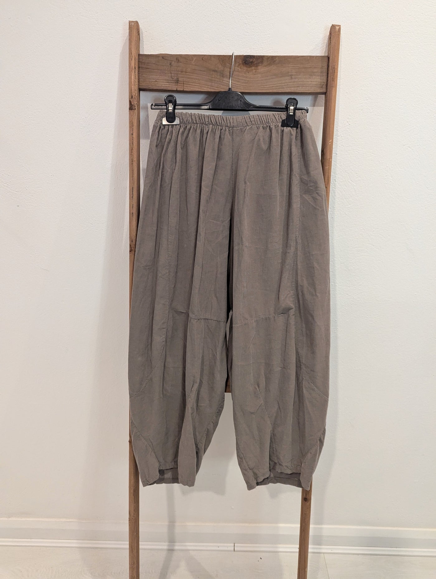 Taupe cord Cocoon Pants