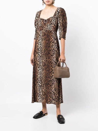 Rixo leopard dress L New RRP £254