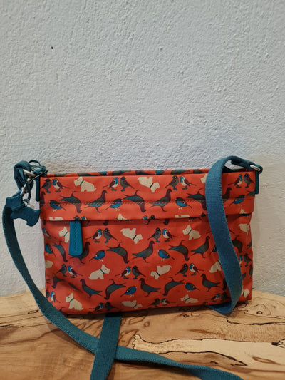 Radley Cross Teal/Orange crossbody