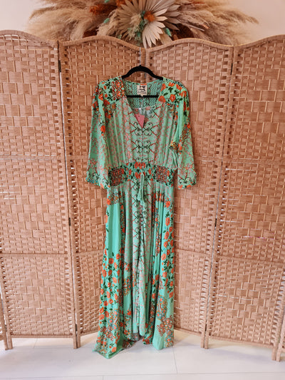 Jaase Green Maxi dress 18