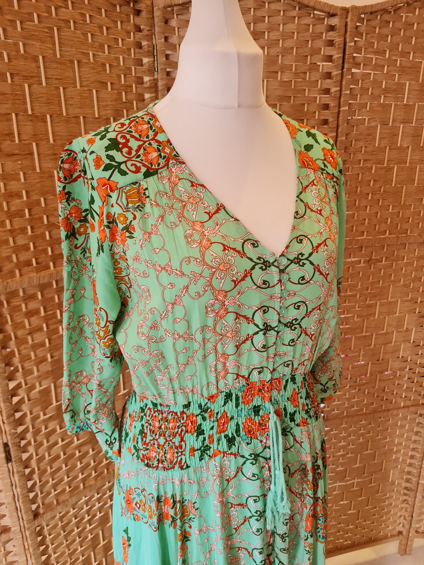 Jaase Green Maxi dress 18