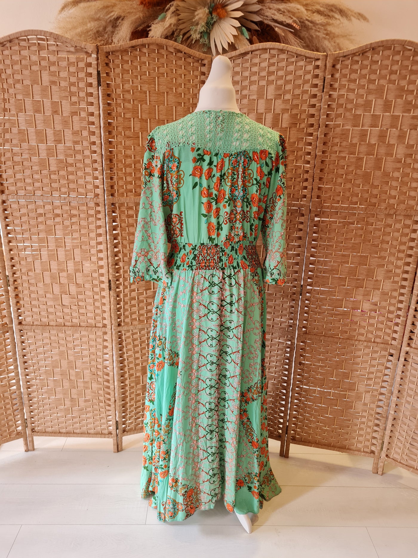 Jaase Green Maxi dress 18
