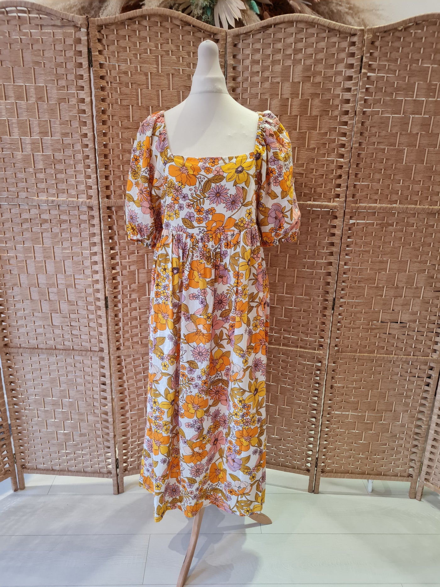 TU floral maxi dress 12