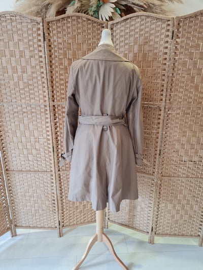 Ralph Lauren taupe trench XS