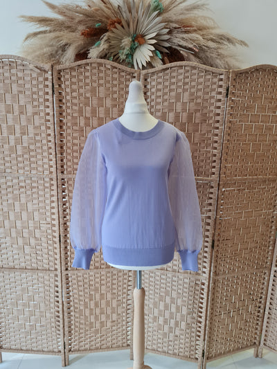 Gallery lilac jumper S NEW RRP £17