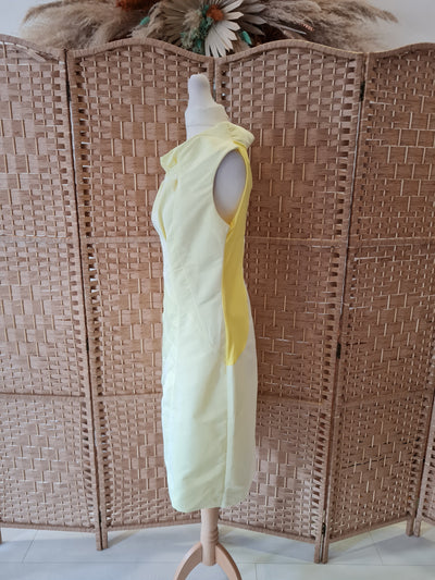 James Lakeland Yellow structured dress M