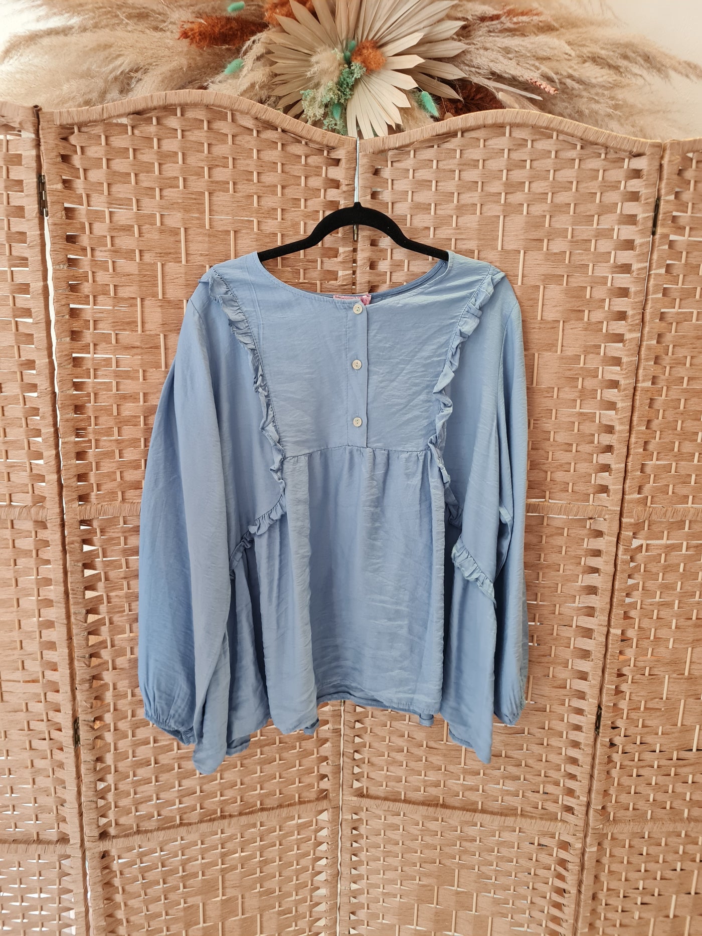 Prairie blouse in blue