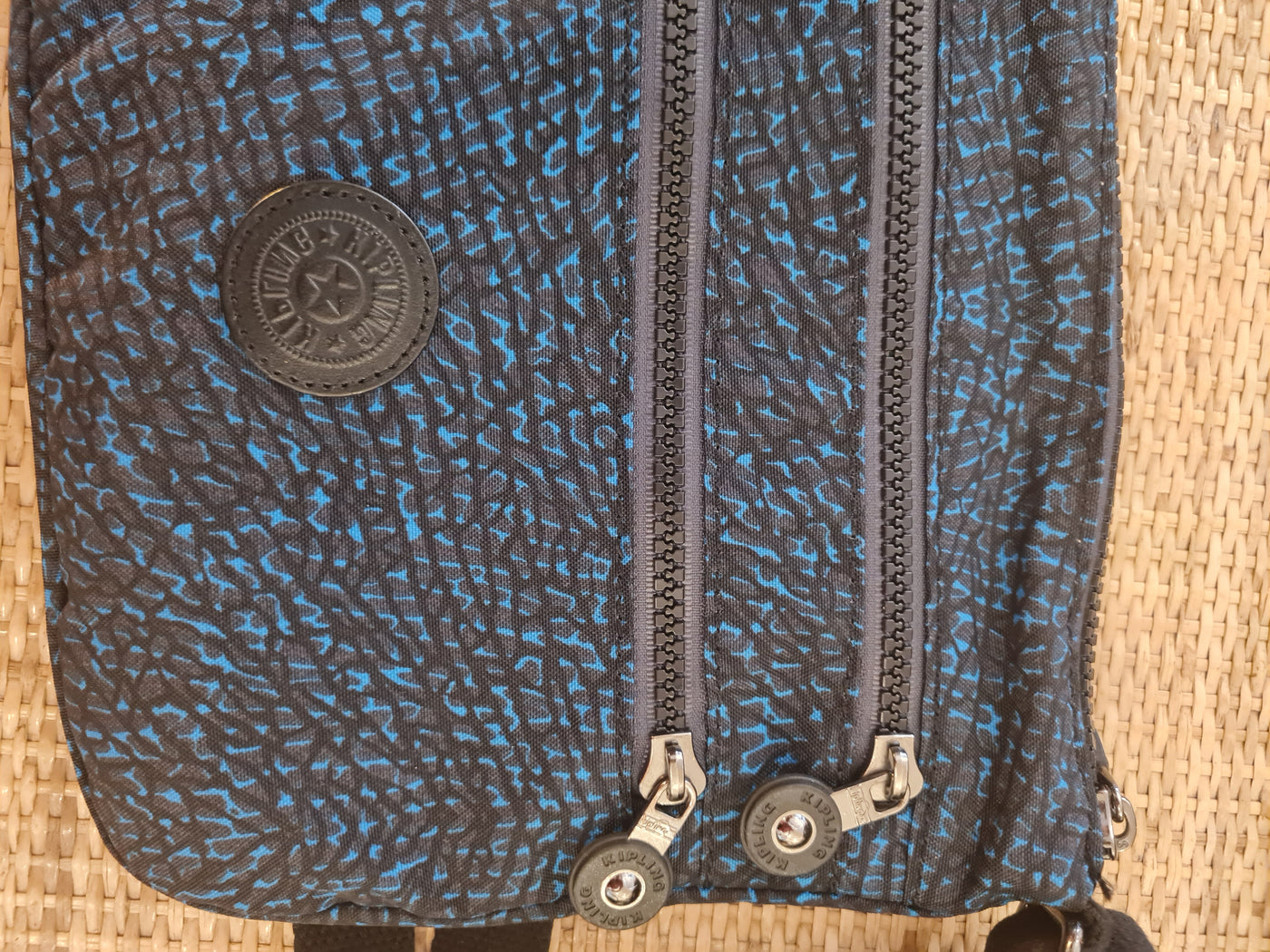 Kipling blue mini Alvar NEW & purse