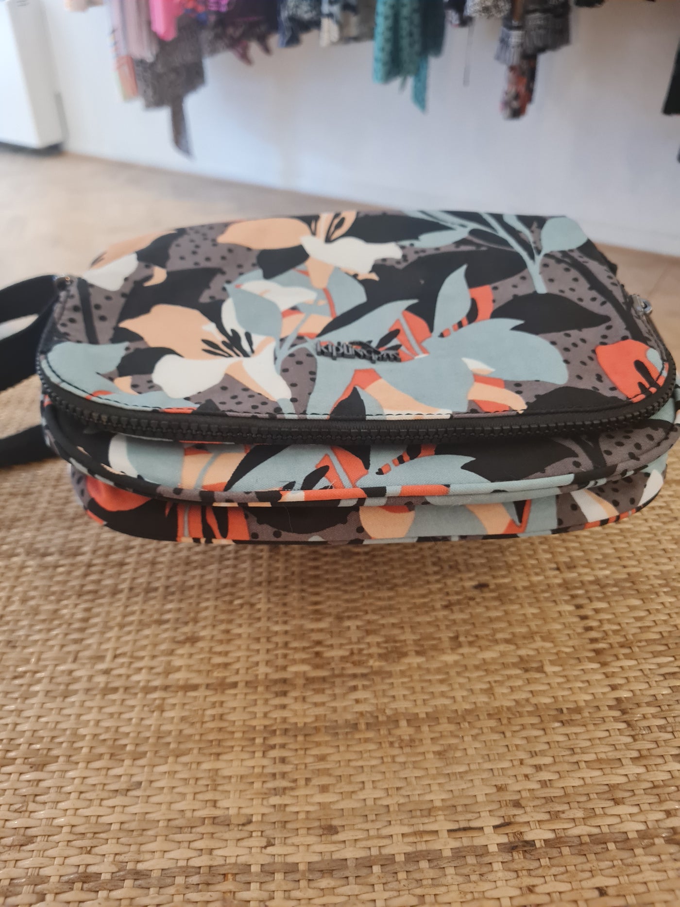 Kipling floral multi satchel