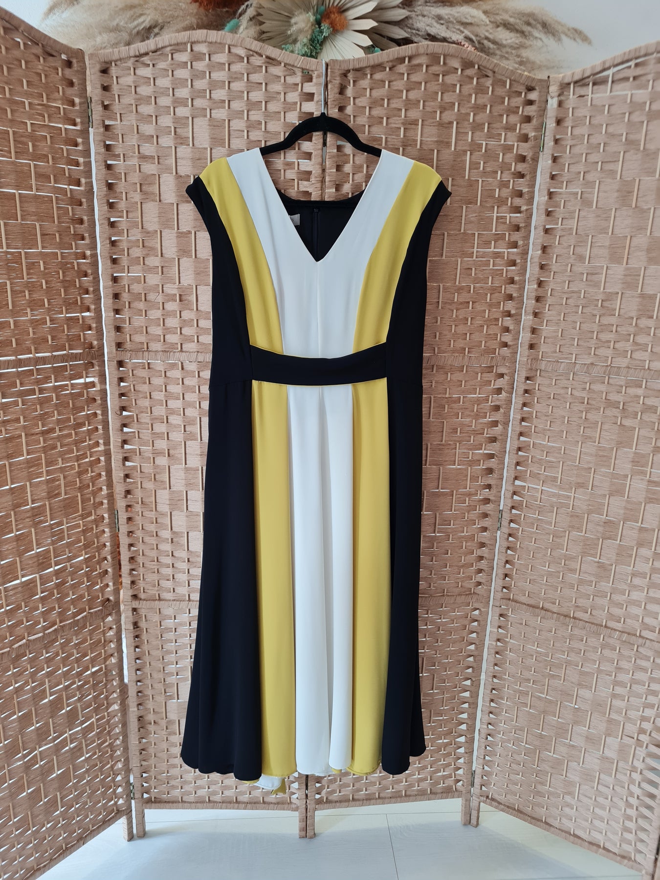 Hobbs mustard outlet dress