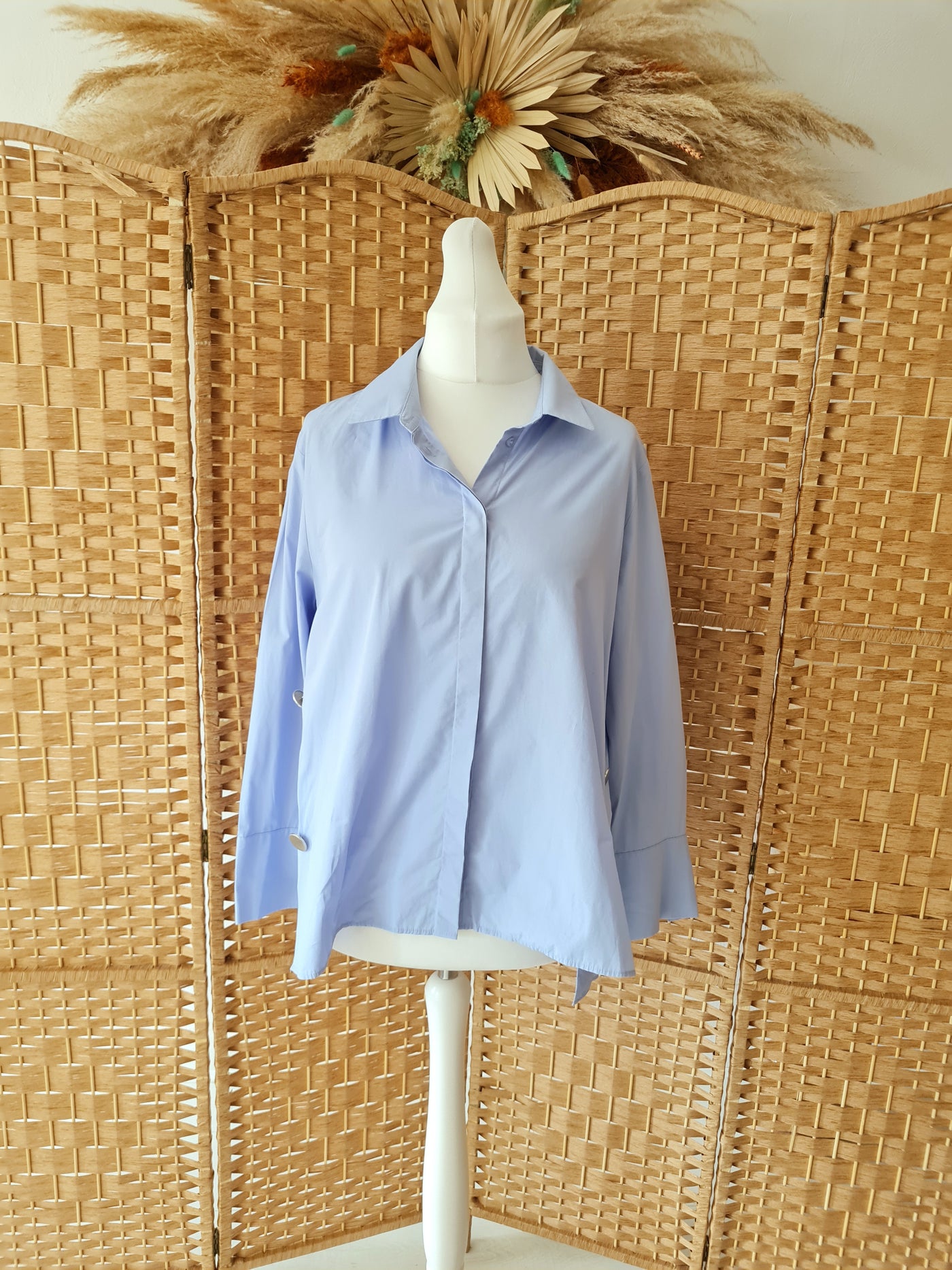 M&S Collection Blue Shirt 16