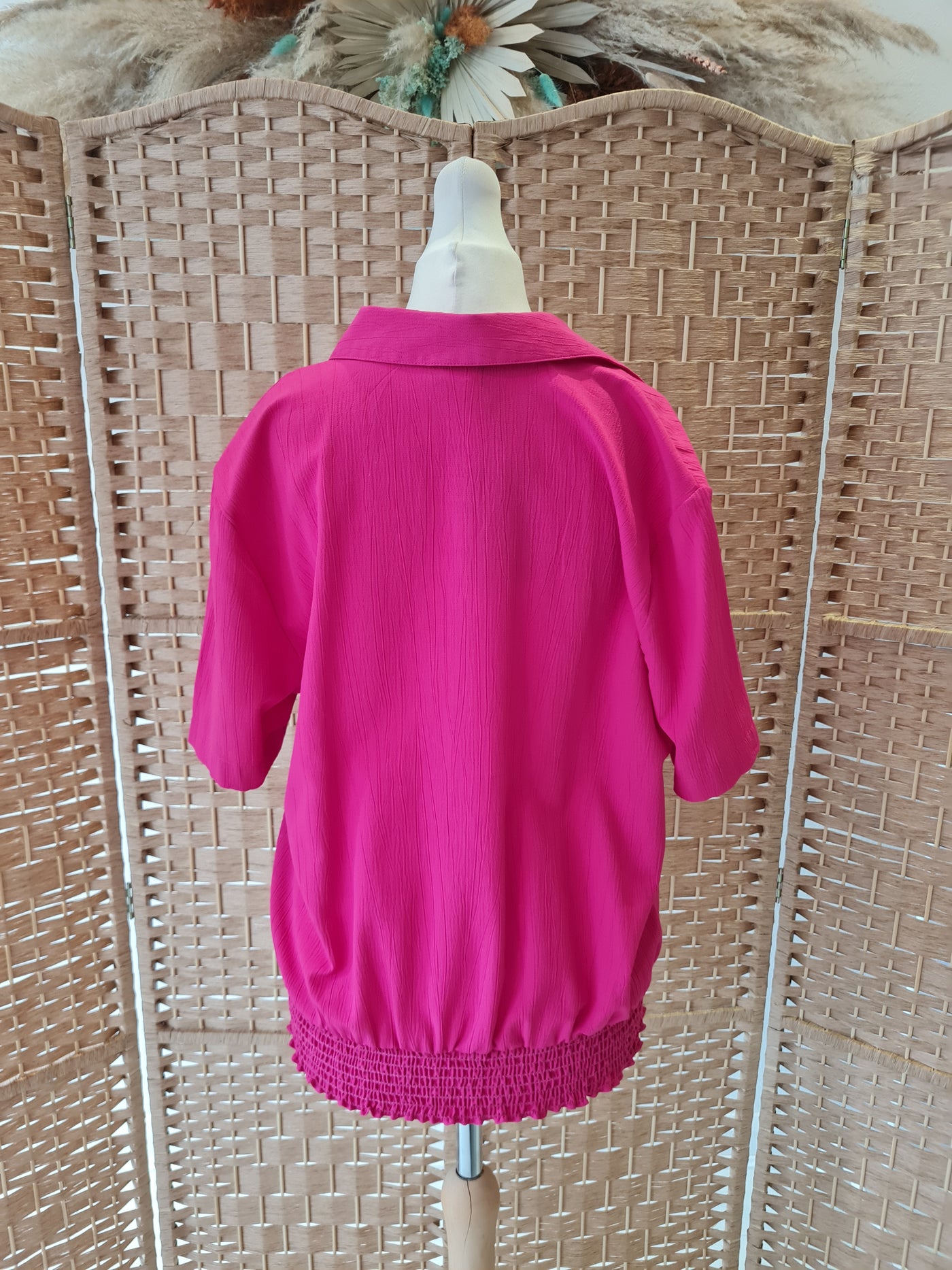 1980s Lauren Lee Pink Top 10/12