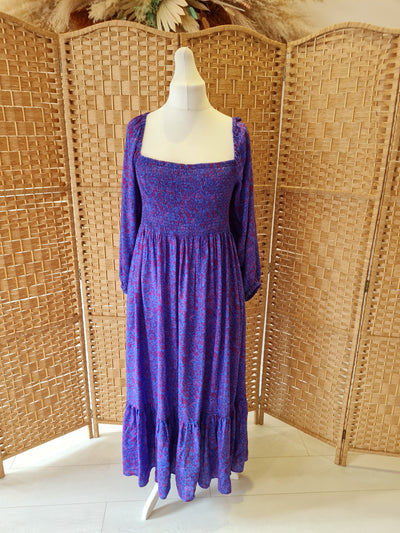 Urban Outfitters Purple Paisley Maxi Large