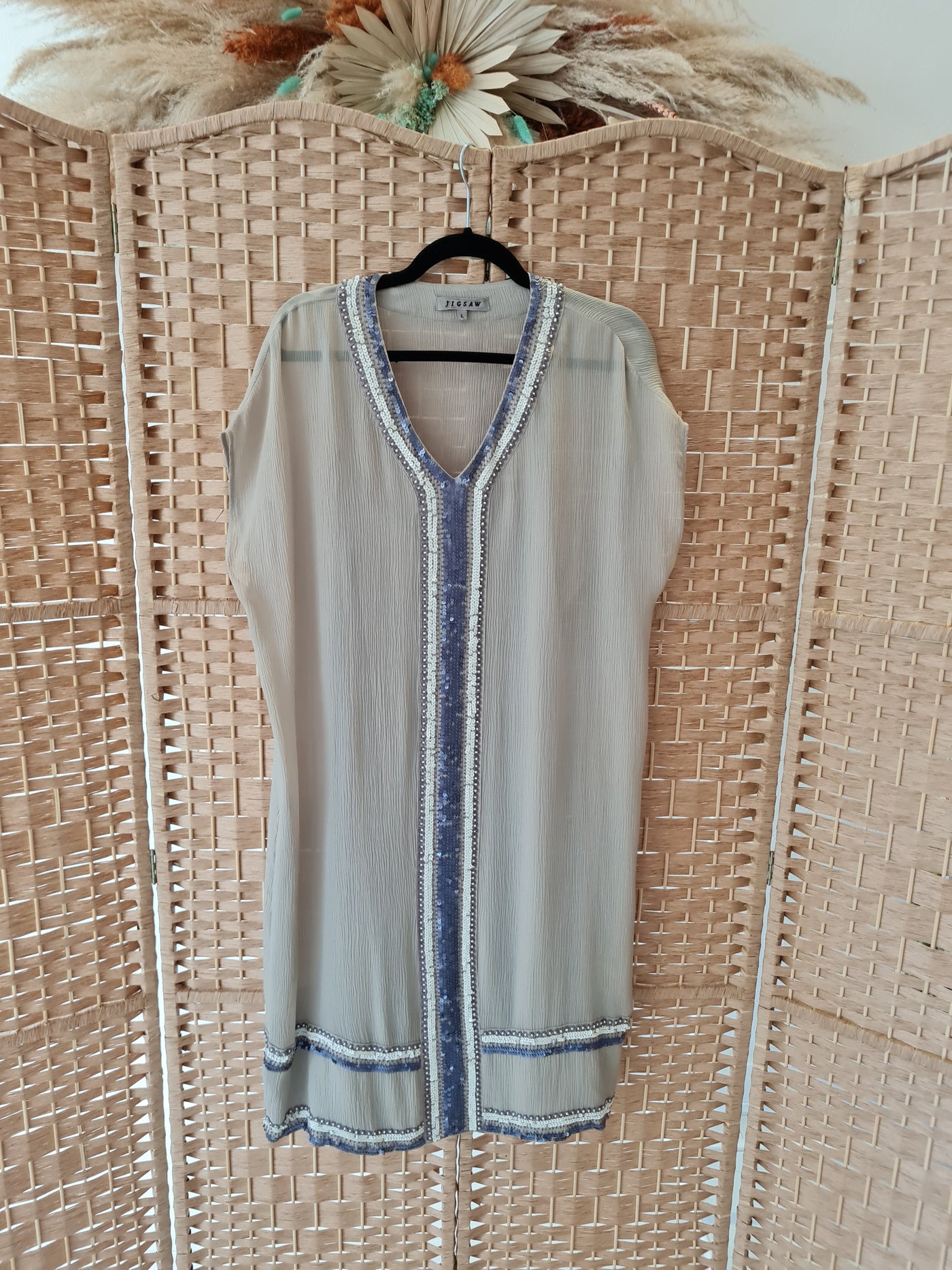 jigsaw silver dress Jigsaw Silver Sequin Gathered Maxi Dress