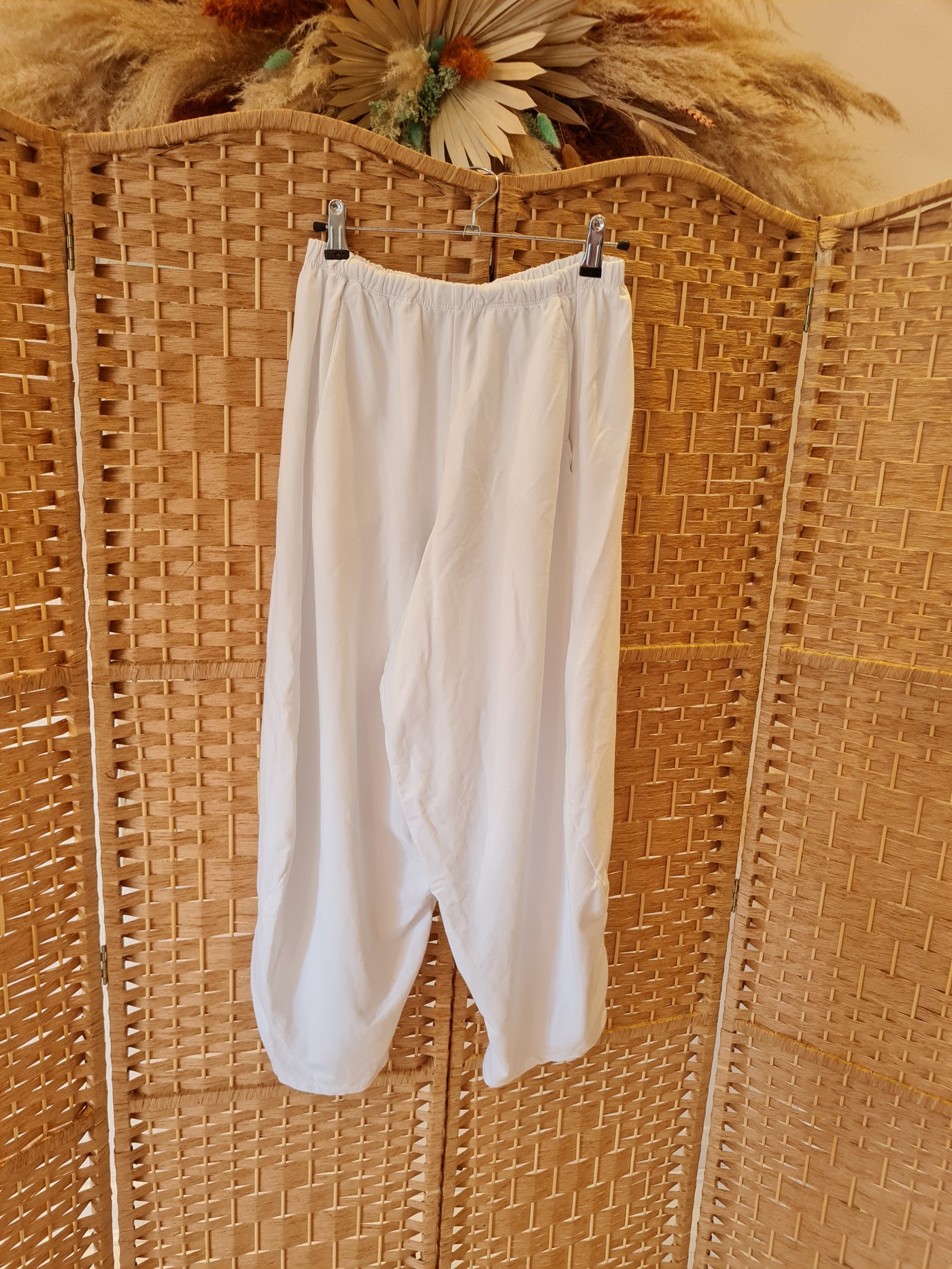 Coco Cocoon White Trousers One Size