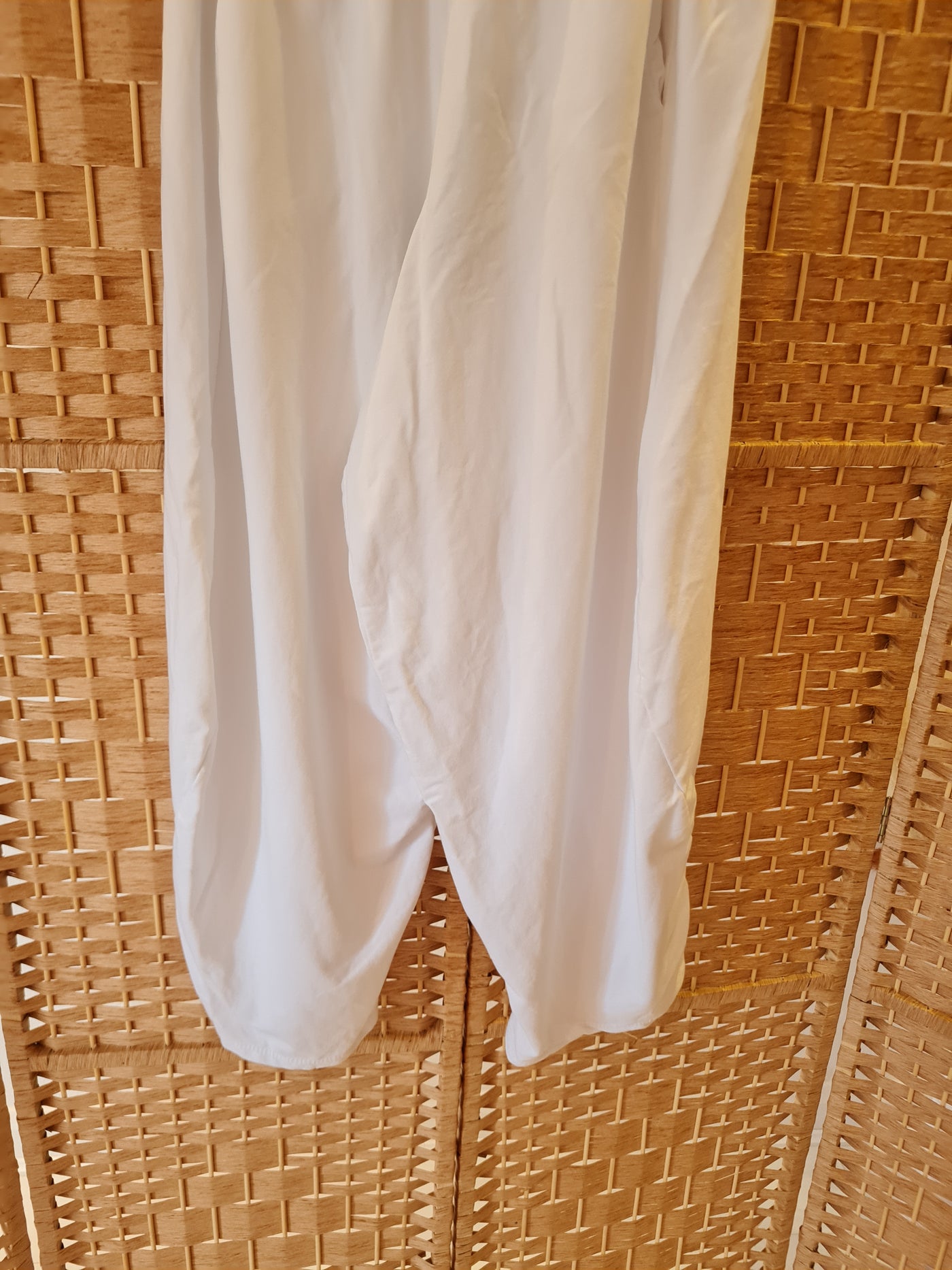 Coco Cocoon White Trousers One Size