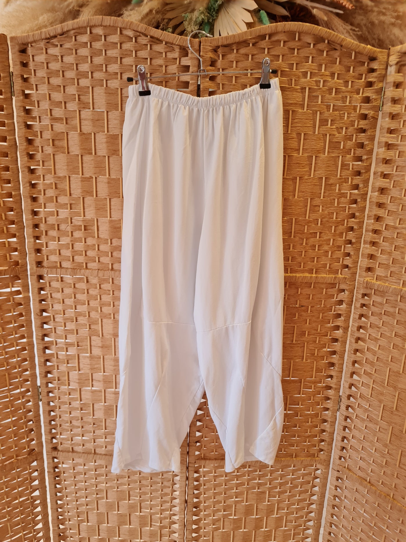 Coco Cocoon White Trousers One Size