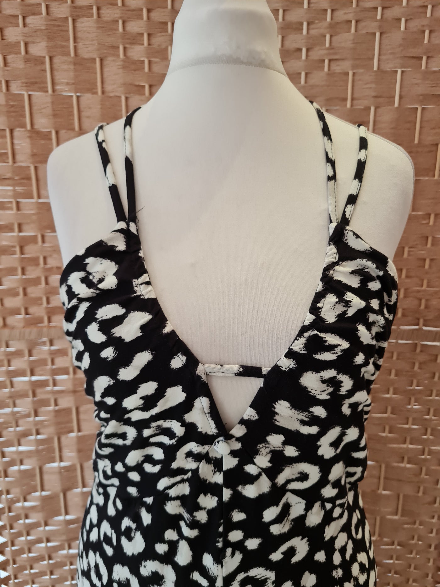 Monsoon Black/White Maxi Small