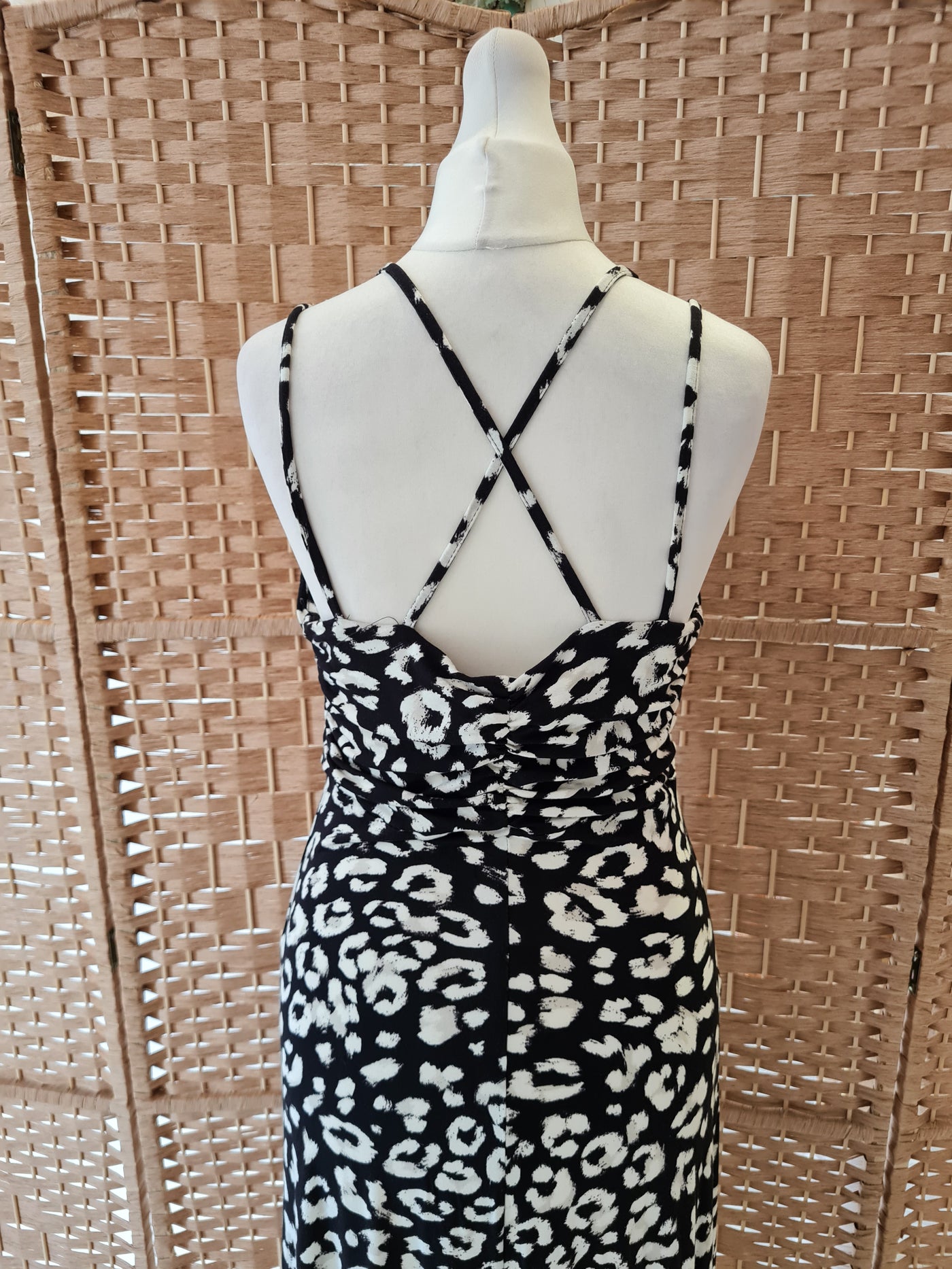 Monsoon Black/White Maxi Small