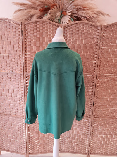 Zara Green Shacket Xl