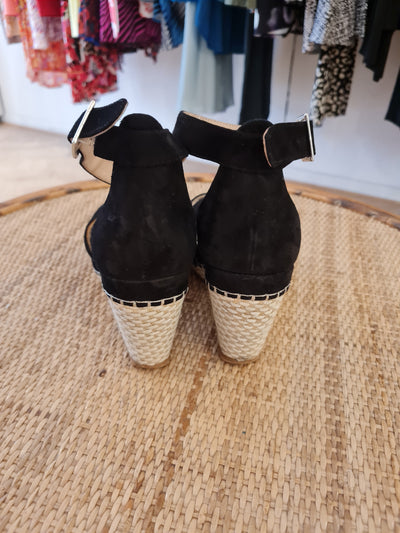 Narf Black Wedges 3