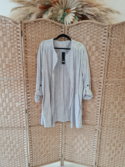 F&F Linen Jacket NWT 20