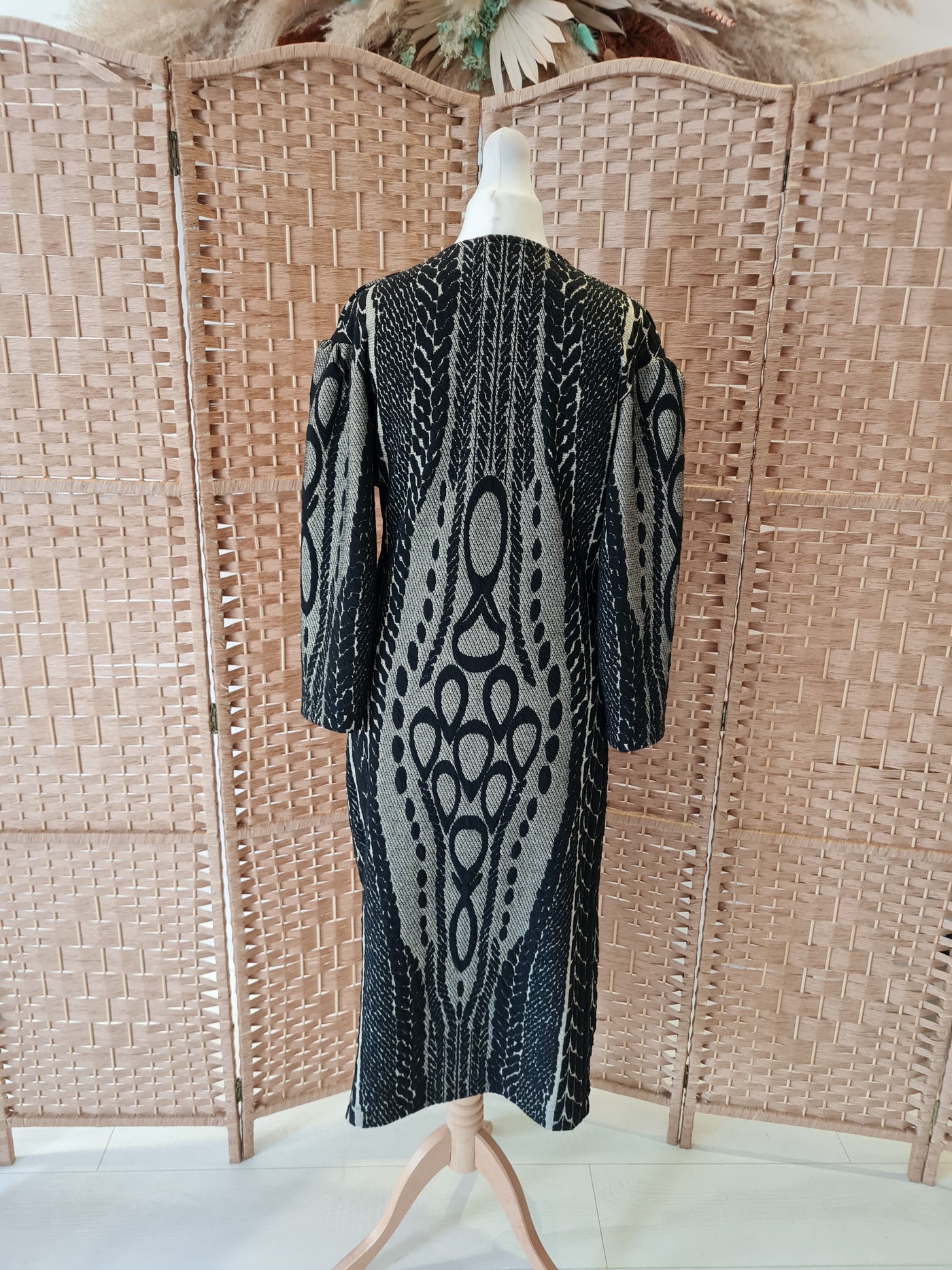 Kevan Jon Black Gold Dress 4