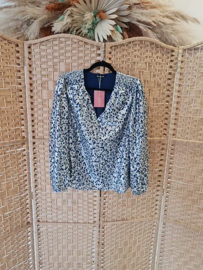 Whistles Animal Print Blouse 12