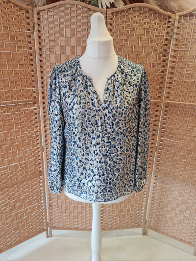 Whistles Animal Print Blouse 12