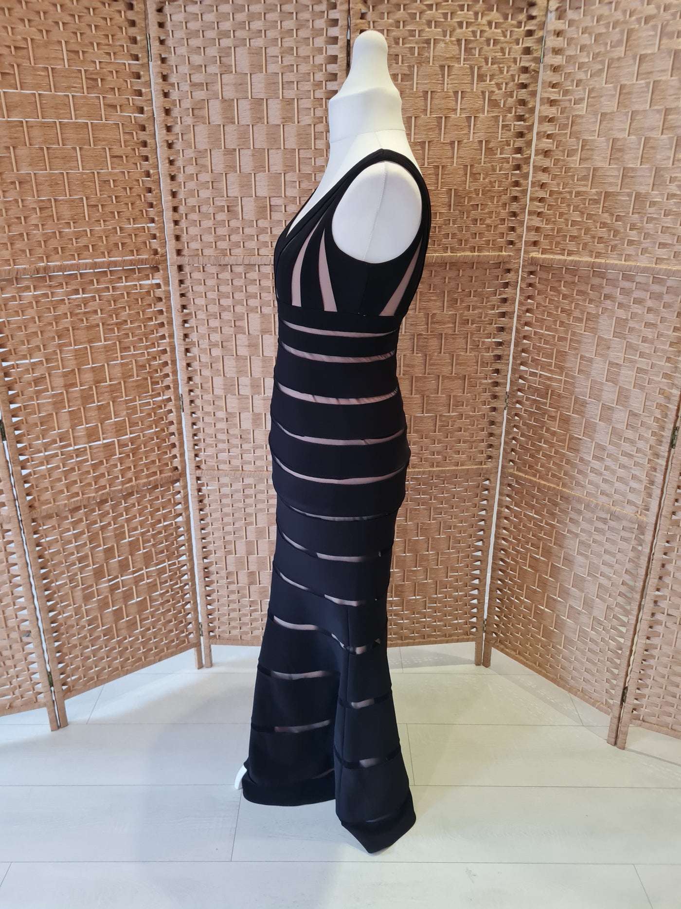 JS Collections Black Formal Dress 12
