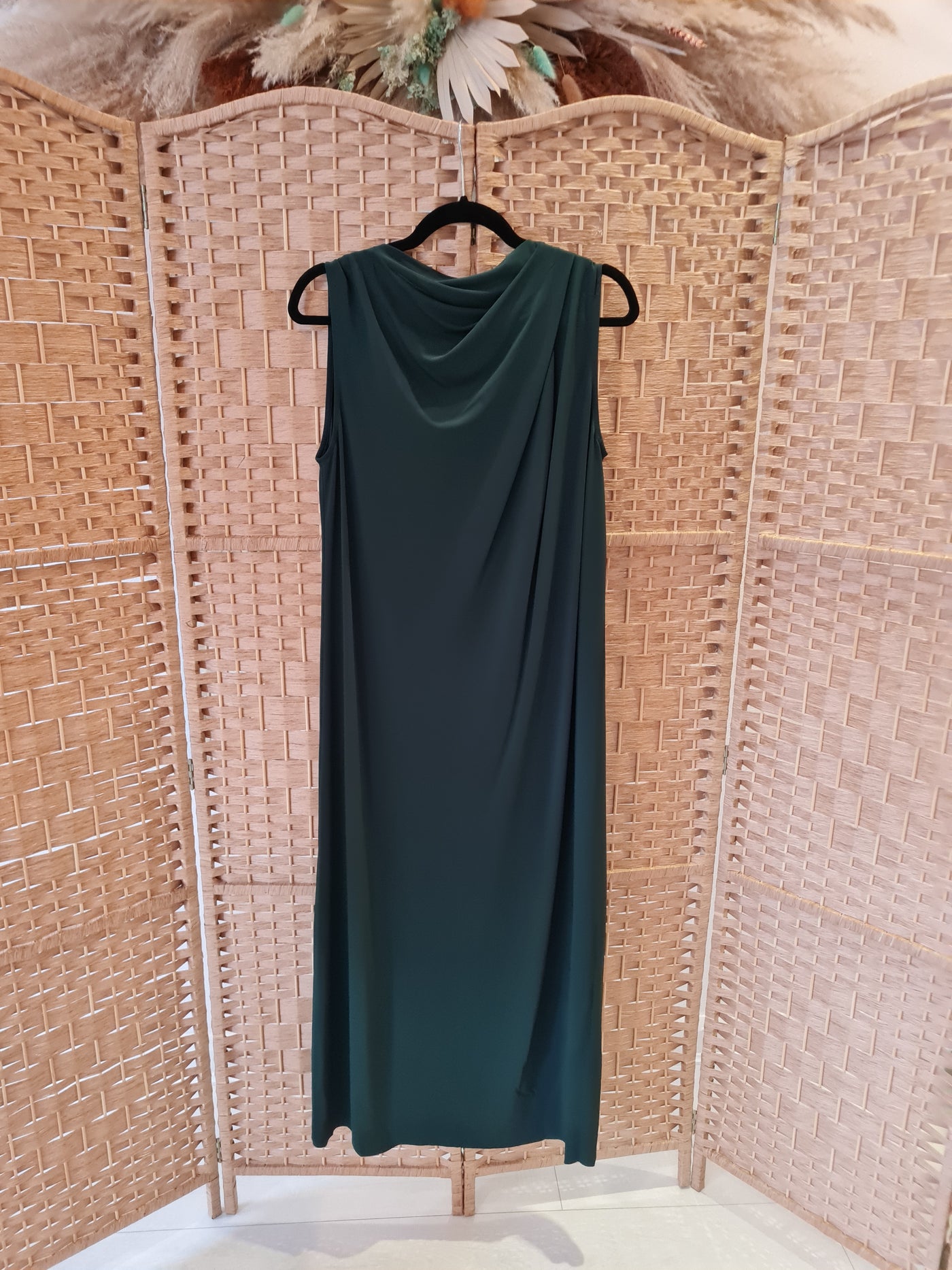 Cos Green Sleevless Maxi Dress