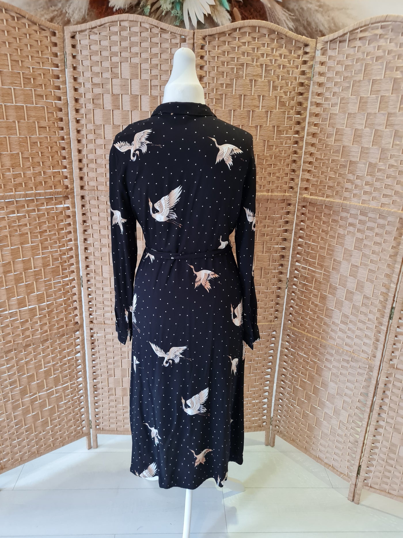Yaya Bird Print Dress 40