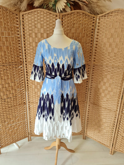 Coco Doll Blue Multi Dress 8