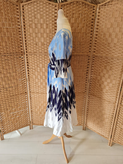 Coco Doll Blue Multi Dress 8
