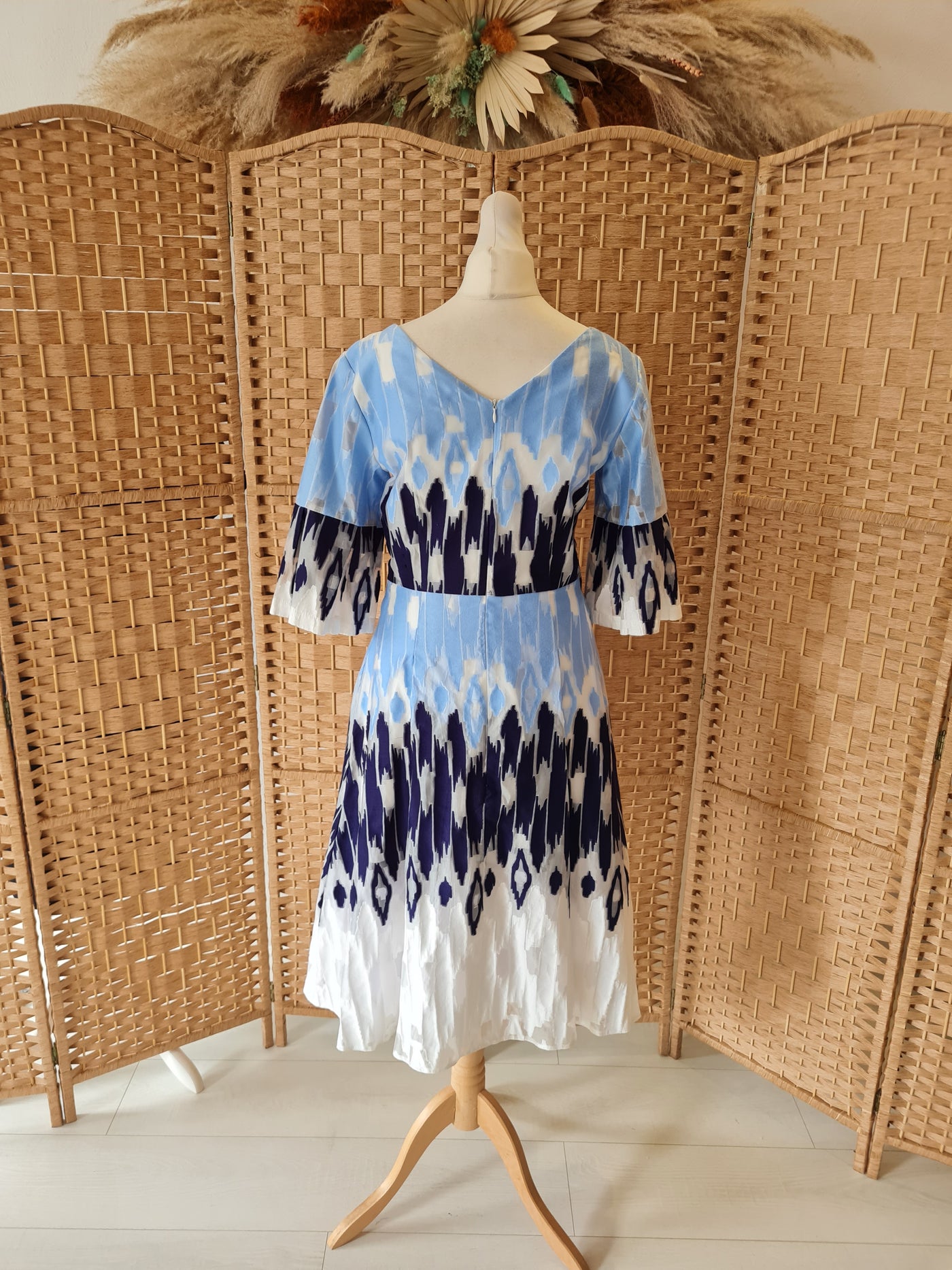 Coco Doll Blue Multi Dress 8
