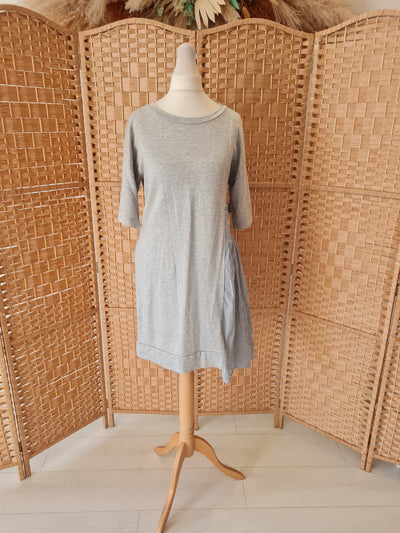 French Connection Grey Tshirt Dress 6