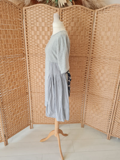 French Connection Grey Tshirt Dress 6