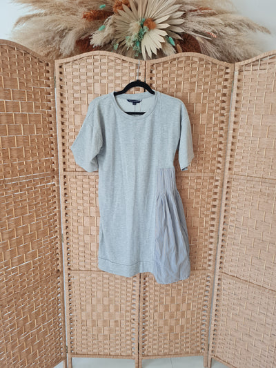 French Connection Grey Tshirt Dress 6