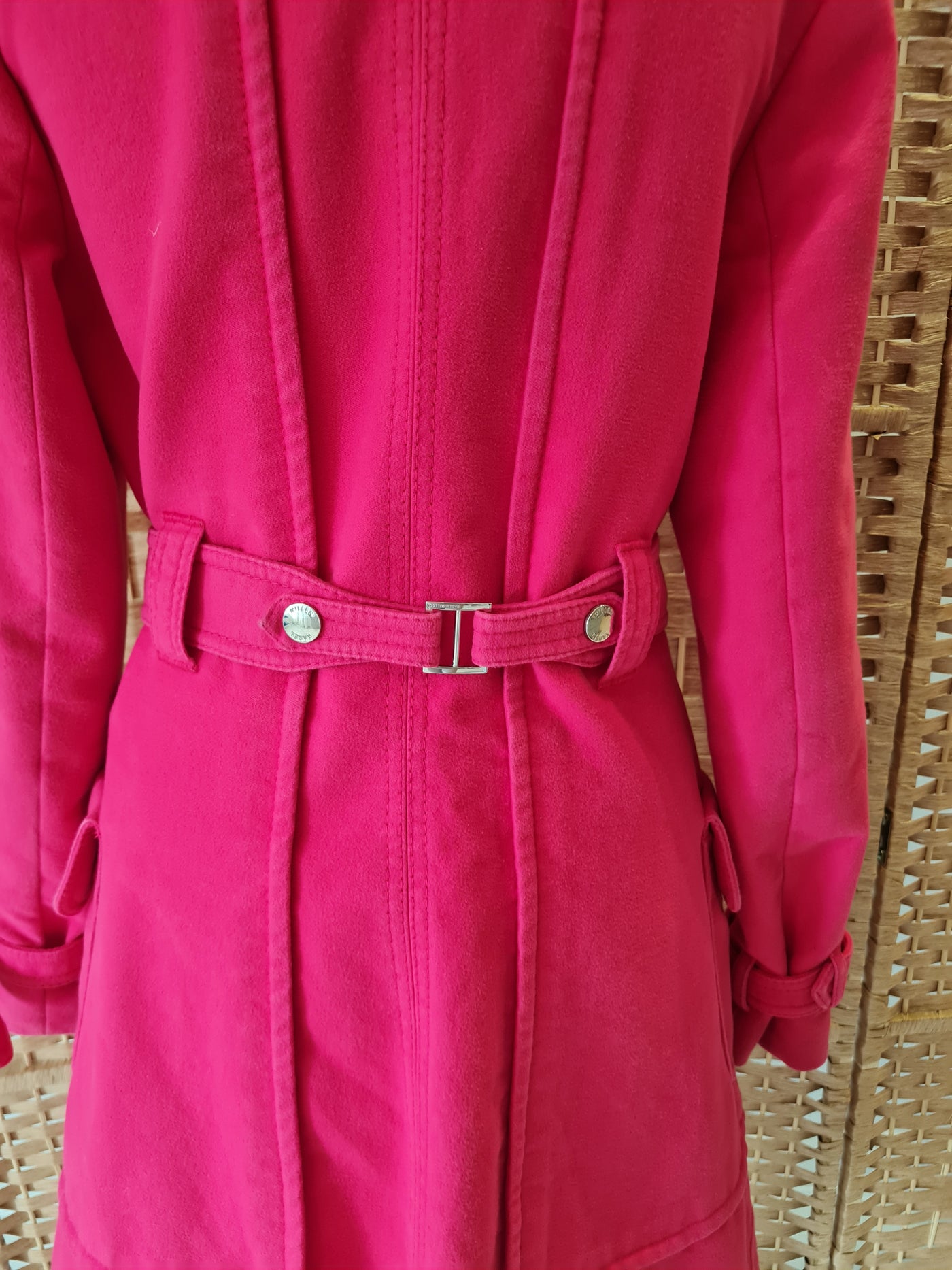 Karen Millen Pink Coat 10