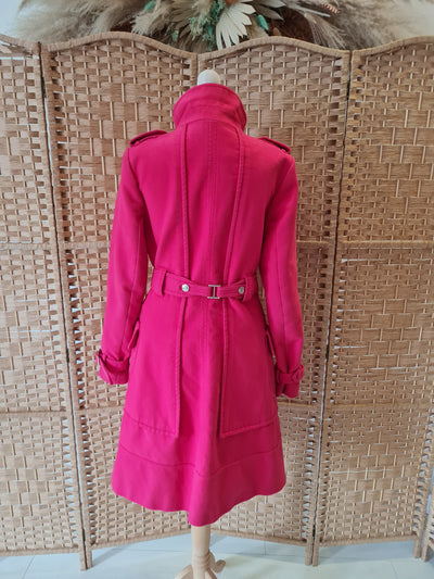 Karen Millen Pink Coat 10