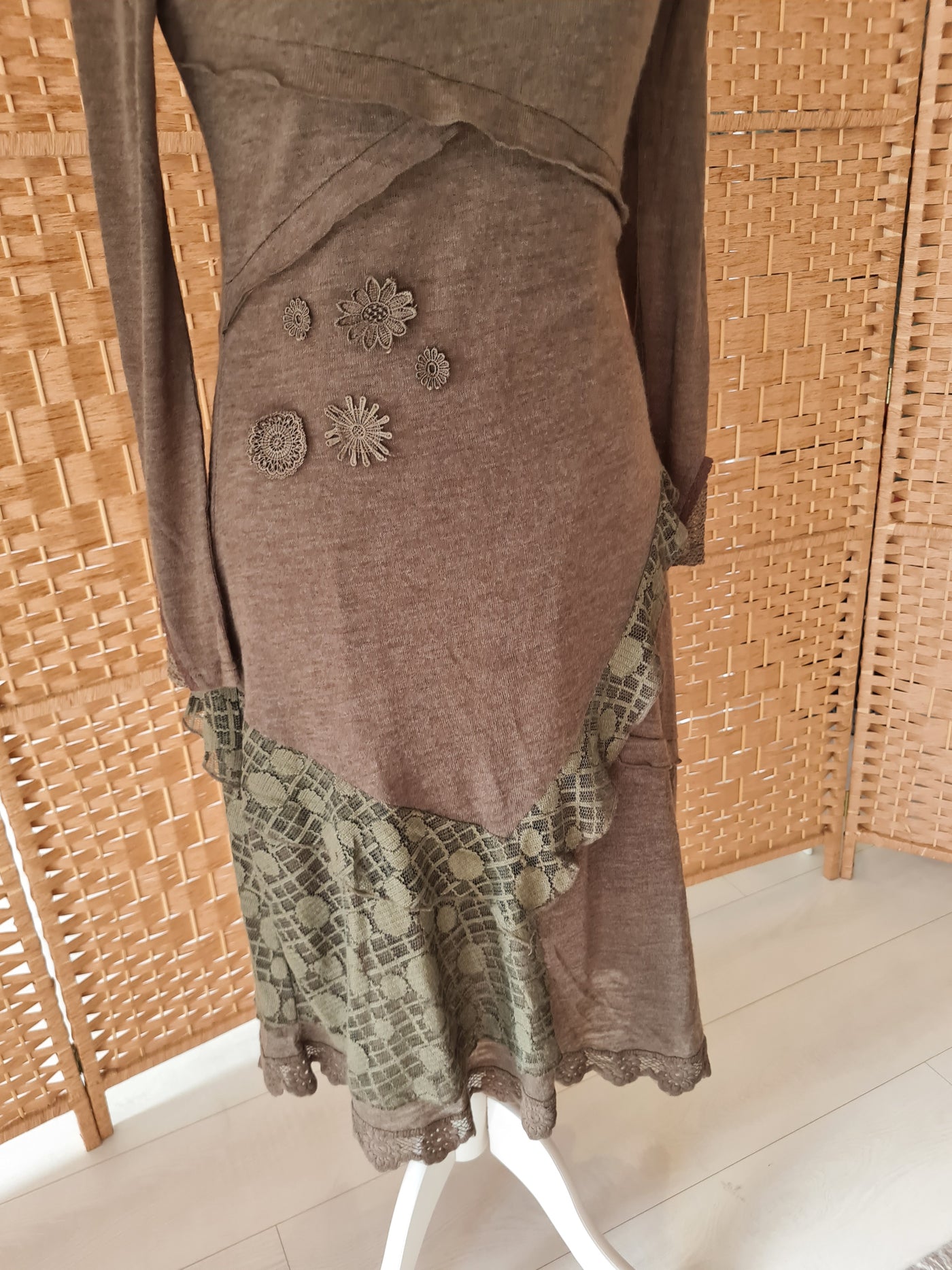 Joe Browns Khaki wool Maxi 12