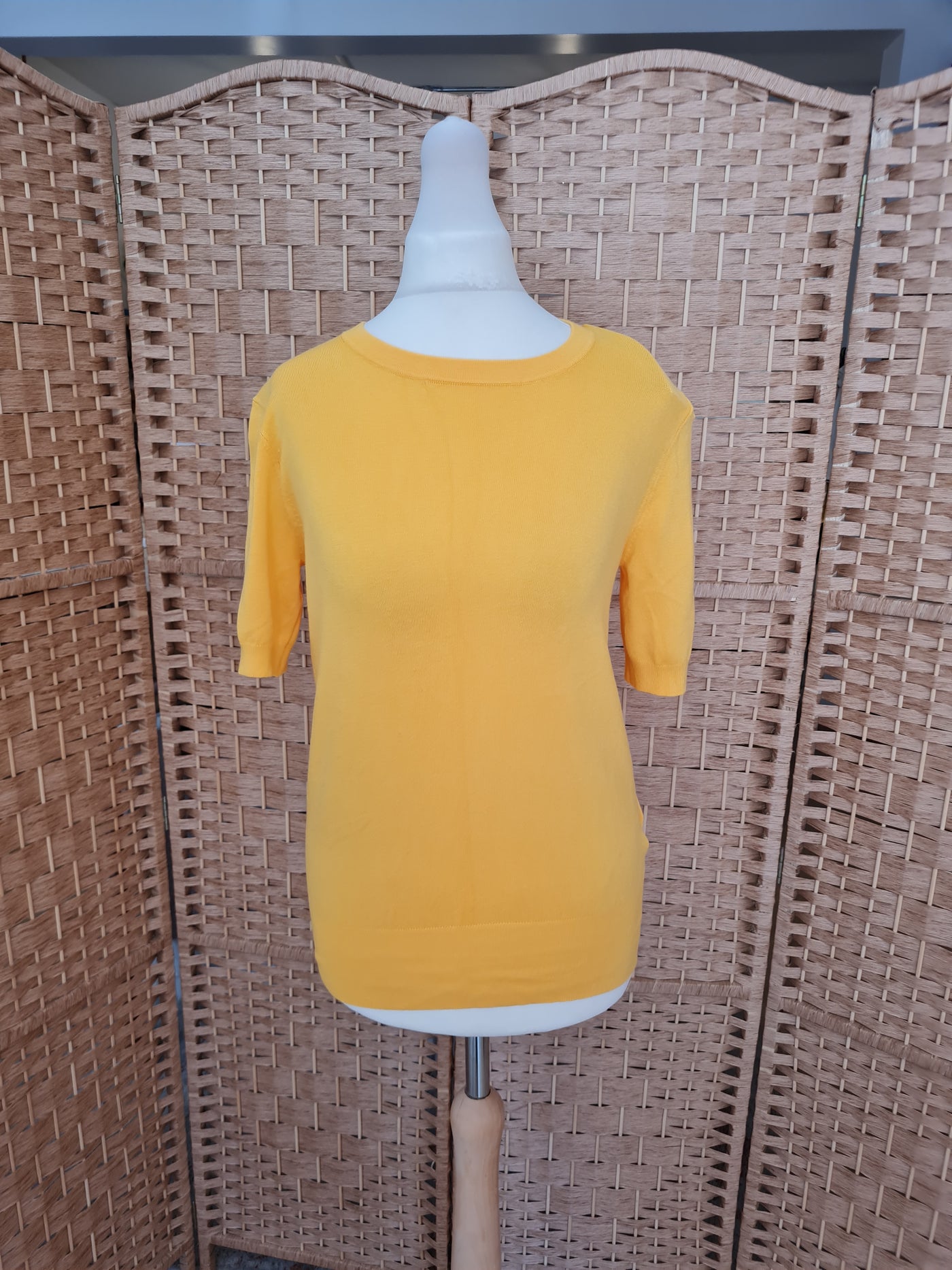 Zara Orange jumper Small NWT